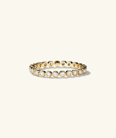Mejuri Prism Lab Grown Diamond Eternity Band In White