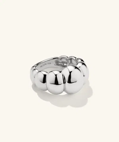 Mejuri Puffy Charlotte Ring In White