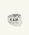 Mejuri Puffy Charlotte Ring In White