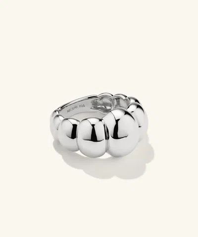 Mejuri Puffy Charlotte Ring In White