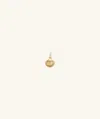 Mejuri Seashell Charm In Yellow