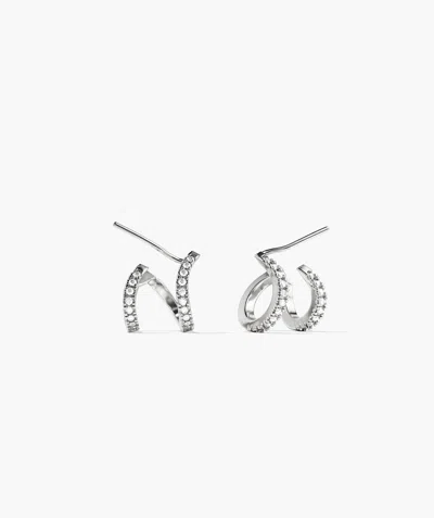 Mejuri Simone Tennis Double Hoops