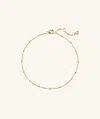 Mejuri Spheres Chain Bracelet In Yellow