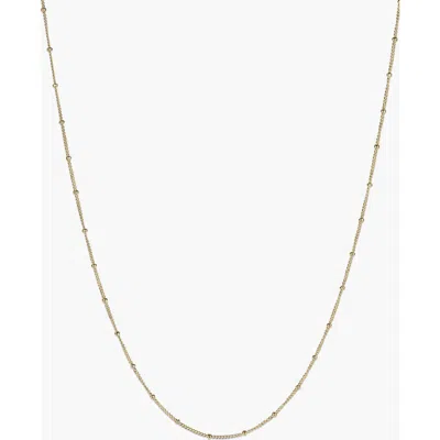 Mejuri Spheres Chain Necklace In 14k Yellow Gold