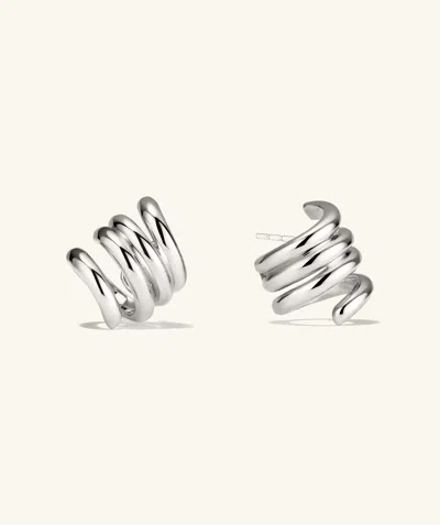 Mejuri Spiral Earrings