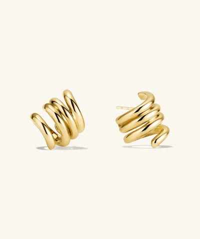 Mejuri Spiral Earrings