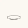 Mejuri Stacker Ring In White