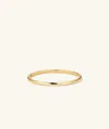 Mejuri Stacker Ring In Yellow
