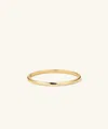Mejuri Stacker Ring In Yellow