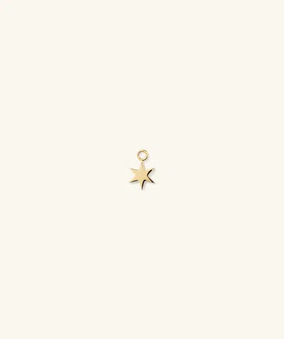 Mejuri Star Welding Charm In Yellow