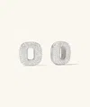 Mejuri Stevie Hoop Links In White