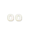 Mejuri Stevie Hoop Links In White