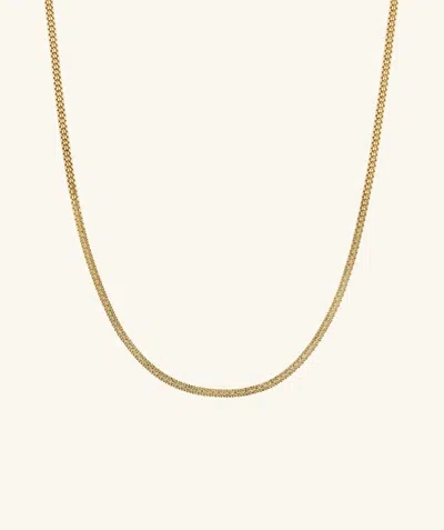 Mejuri Timepiece Chain Necklace In Yellow