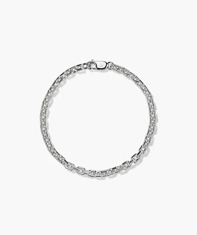 Mejuri Trace Rectangle Chain Bracelet