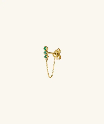 Mejuri Trio Chain Stud