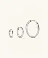 Mejuri Tube Hoops Bundle