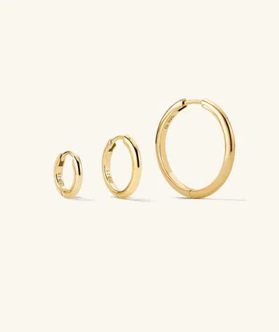Mejuri Tube Hoops Bundle