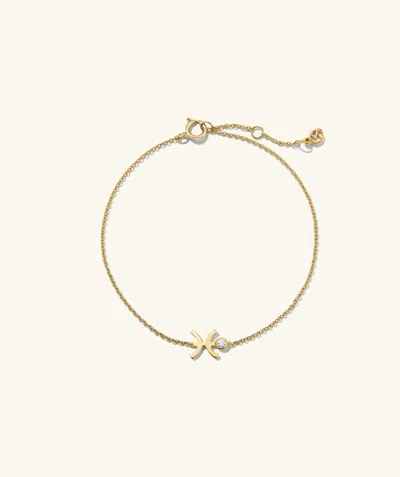 Mejuri Zodiac Lab Grown Diamond Bracelet