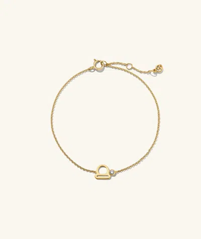 Mejuri Zodiac Lab Grown Diamond Bracelet