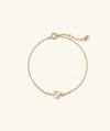 Mejuri Zodiac Lab Grown Diamond Bracelet