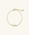 Mejuri Zodiac Lab Grown Diamond Bracelet
