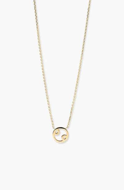 Mejuri Zodiac Sign Necklace In Gold
