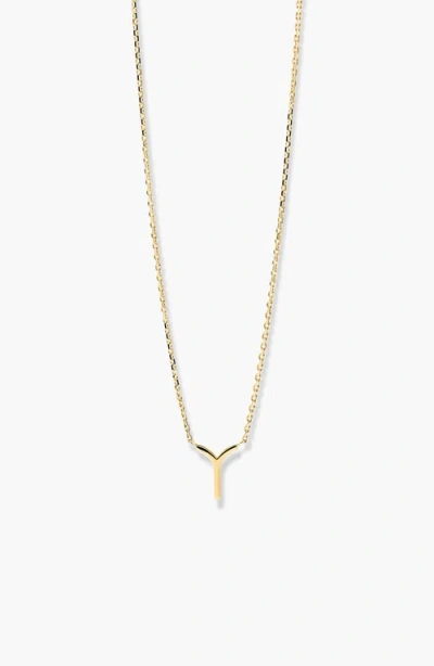 Mejuri Zodiac Sign Necklace In Gold