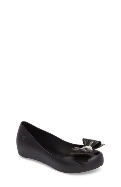 Mel By Melissa Kids'  Ultragirl Sweet Iii Flat In Black