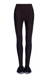 Mel Usine Carlotta Jersey Leggings In Blue
