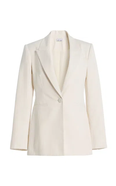 Mel Usine Ysabel Cotton-twill Jacket In White