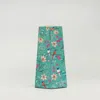 Mela Artisans Aqua Flora Hexagonal Candleholders In Green