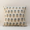 Mela Artisans Buta Blockprint Pillow In Multi