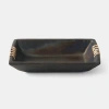 Mela Artisans Longpi Black Clay Serving Plater