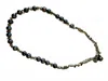 Mela Jewellery Women's V Lupi Peacock Pearl Necklace In Black In Black