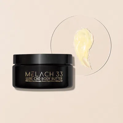 Melach 33 Luxe Cbd Body Butter In Purple/red