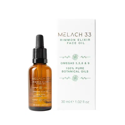 Melach 33 Rimmon Elixir Face Oil In White