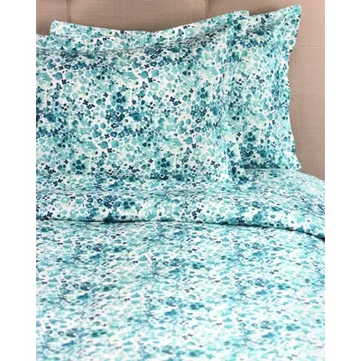 Melange Abstract Duvet Cover In Blue
