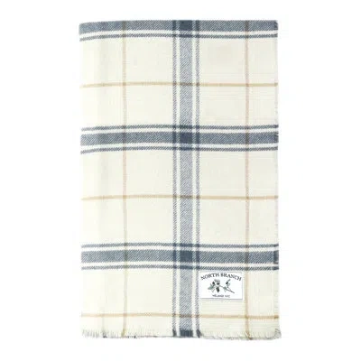 Melange Classic North Branch Throw In Blue