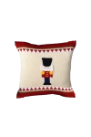 Melange Collection 12" Nutcracker Pillow In Ivory