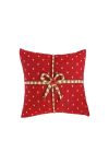 Melange Collection 14" Gift Pillow In Red