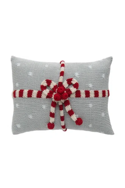 Melange Collection Gift Mini Pillow In Grey