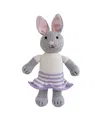 Melange Collection Knit Cotton Bunny In Skirt - Ages 0+