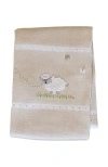Melange Collection Lamb Baby Blanket In Neutral