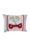 Melange Collection Mitten Mini Pillow In Ivory