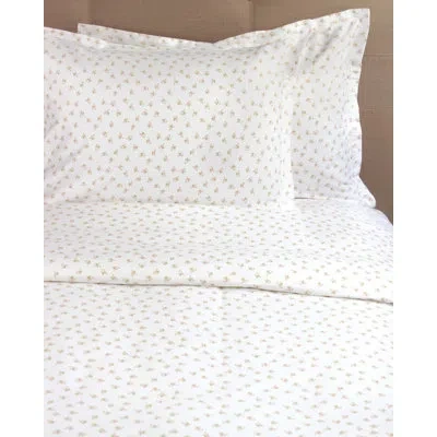Melange Emily 3 Piece Duvet Cover Set In Pink