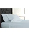 Melange Home 1000 Thread Count Hemstitch Sheet Set In Blue