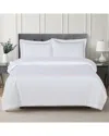 Melange Mélange Home Percale Baby's Breath Embroidery Duvet Set In Pink