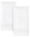 Melange Mélange Home 300 Thread Count Percale Cotton Baby's Breath Embroidery  Pillowcases