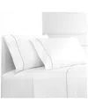 Melange Home 300 Thread Count Single Marrow Stripe Sheet Set In Multi