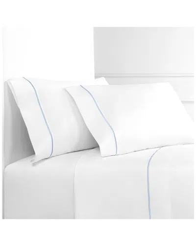 MELANGE MELANGE HOME 300 THREAD COUNT SINGLE MARROW STRIPE SHEET SET